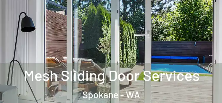Mesh Sliding Door Services Spokane - WA